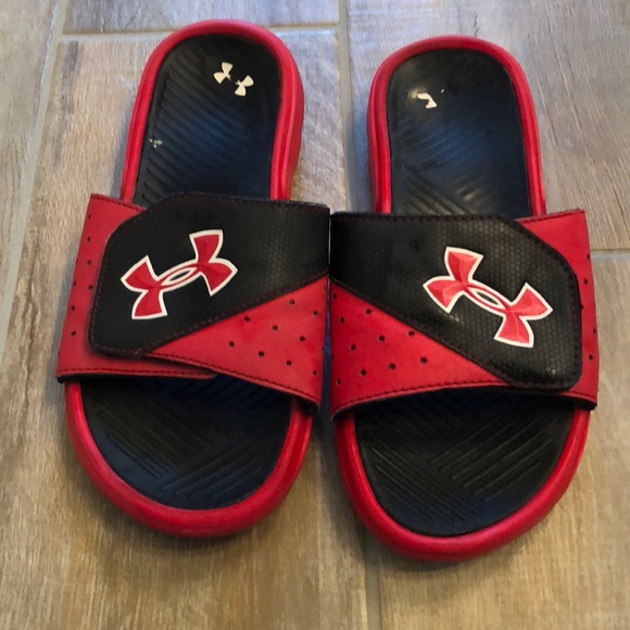 under armour youth slide sandals